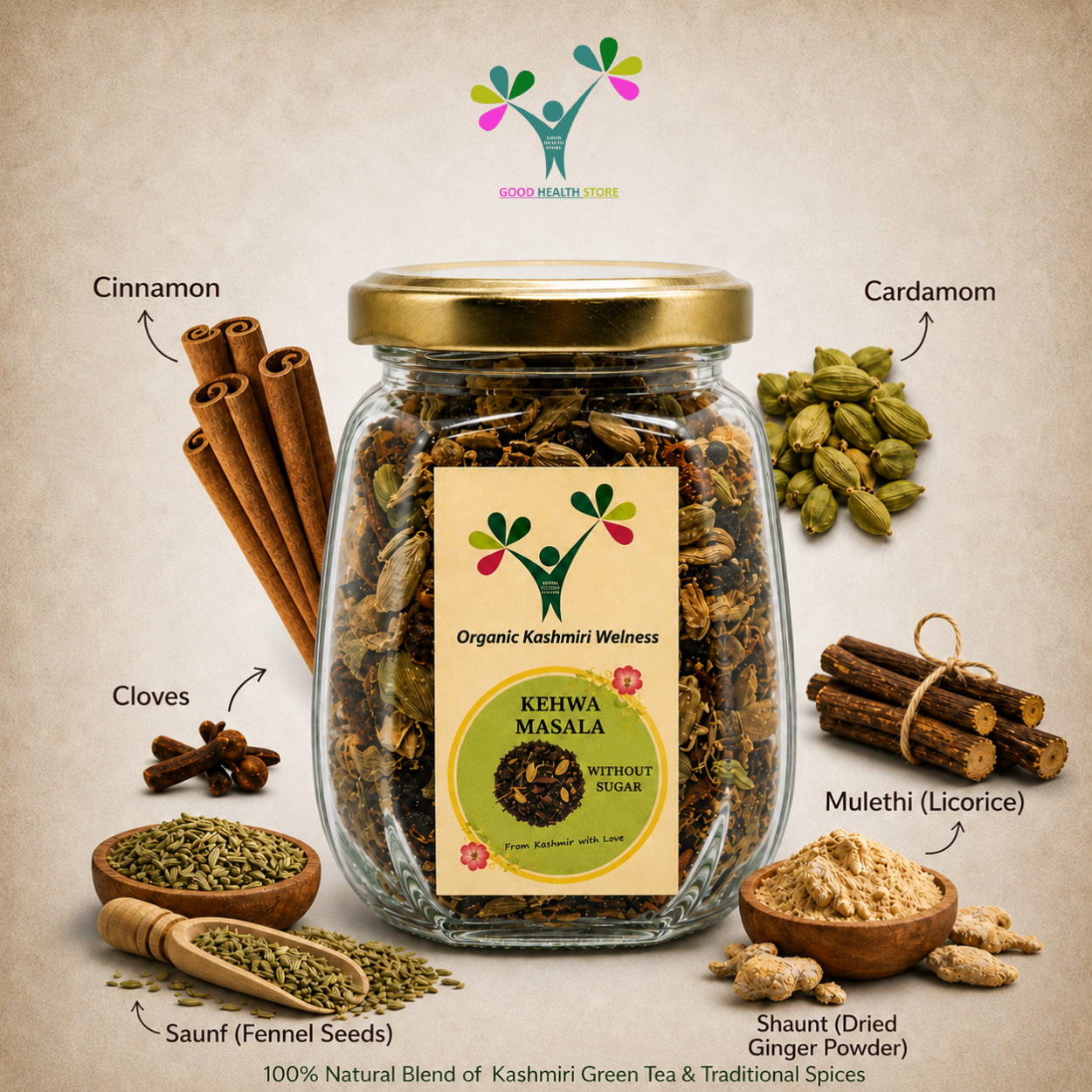 Kashmiri Kehwa Masala Mix