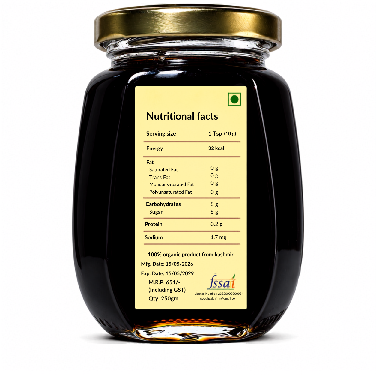 Kashmiri Black Forest Honey