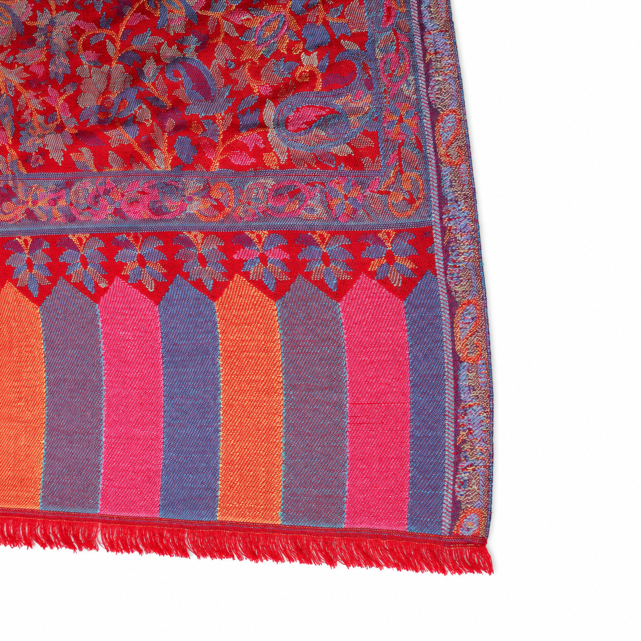 Kashmiri Semi- Pashmina Kani Work