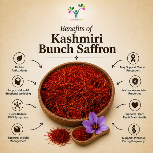 Kashmiri Bunch Saffron (Gucchi Kesar)