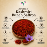 Kashmiri Bunch Saffron (Gucchi Kesar)