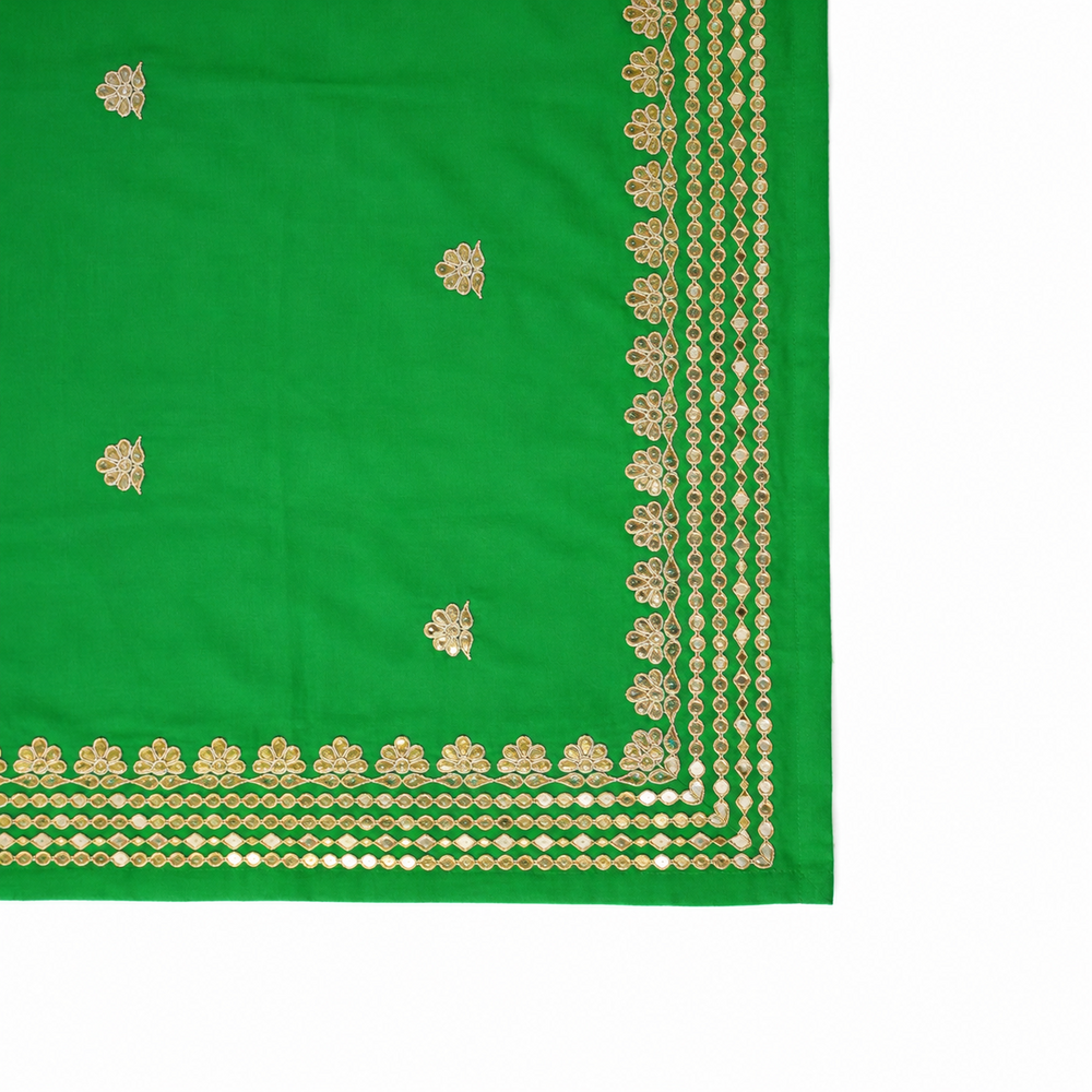 Kashmiri Embroidered Pashmina Shawl with Dubka Work